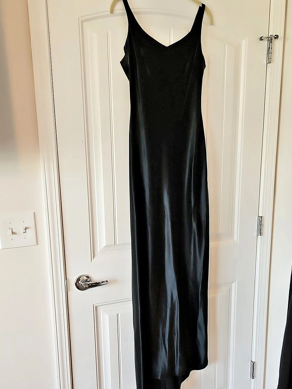 Black Maxi Slip Dress Like New
